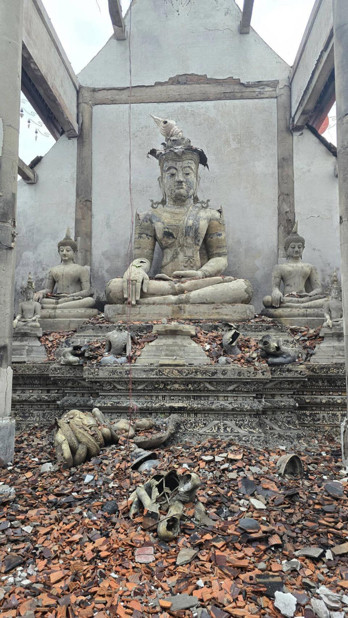 ครูบาอริยชาติ เชิญพุทธศาสนิกชนร่วมบุญใหญ่ สร้างวิหารลายคำขึ้นมาใหม่ หลังไฟไหม้วอดทั้งหลัง