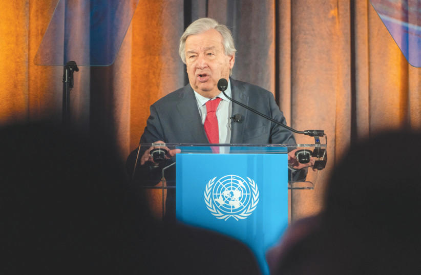 guterres’s coddling of iran shows the un's credibility is dying