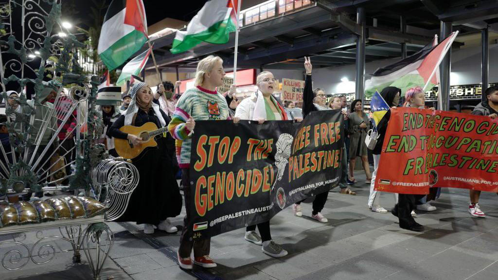 how a gaza 'stunt' divided australia's parliament