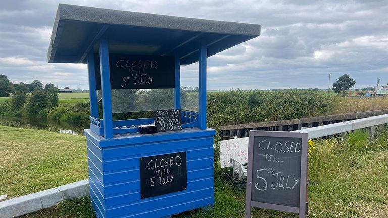 Honesty box thieves take 200 bags of potatoes