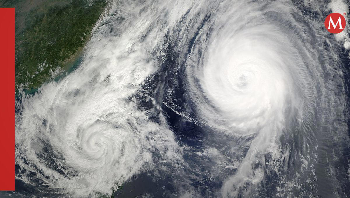 ¿puede ocurrir en el golfo de méxico? esto pasa si un huracán como 'beryl' se encuentra con otro en su camino