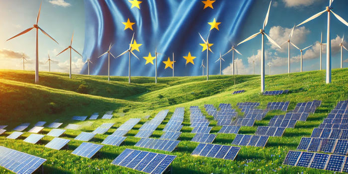 slunce a vítr loni v eu vyrobily nejvíc elektřiny. obnovitelné zdroje poprvé porazily fosilní paliva