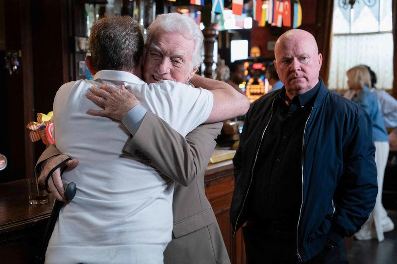 bbc eastenders sad exit for fan favourite as he bids farewell to albert square