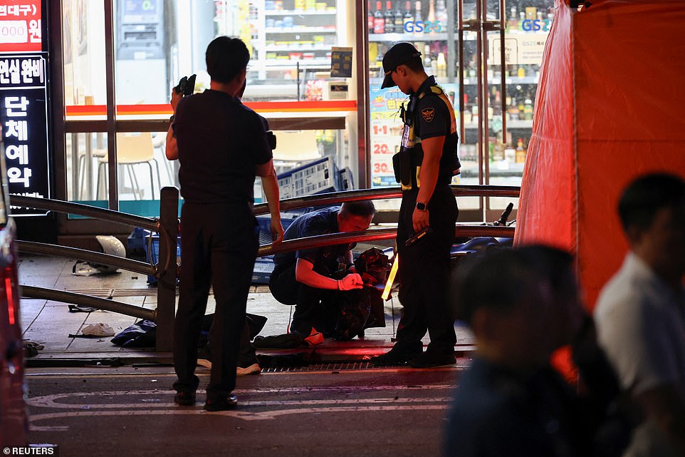 Nine People Killed In South Korea As Car Ploughs Into Crowds Of People