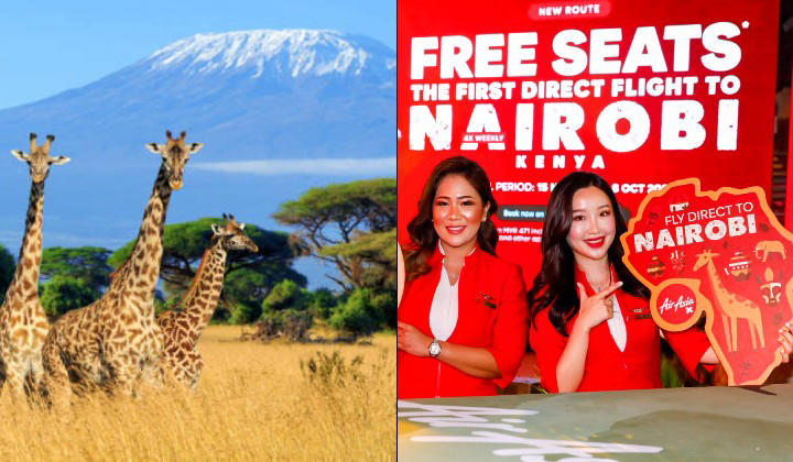 airasia x unlocks the wonders of kenya with free seats on new kuala lumpur-nairobi route