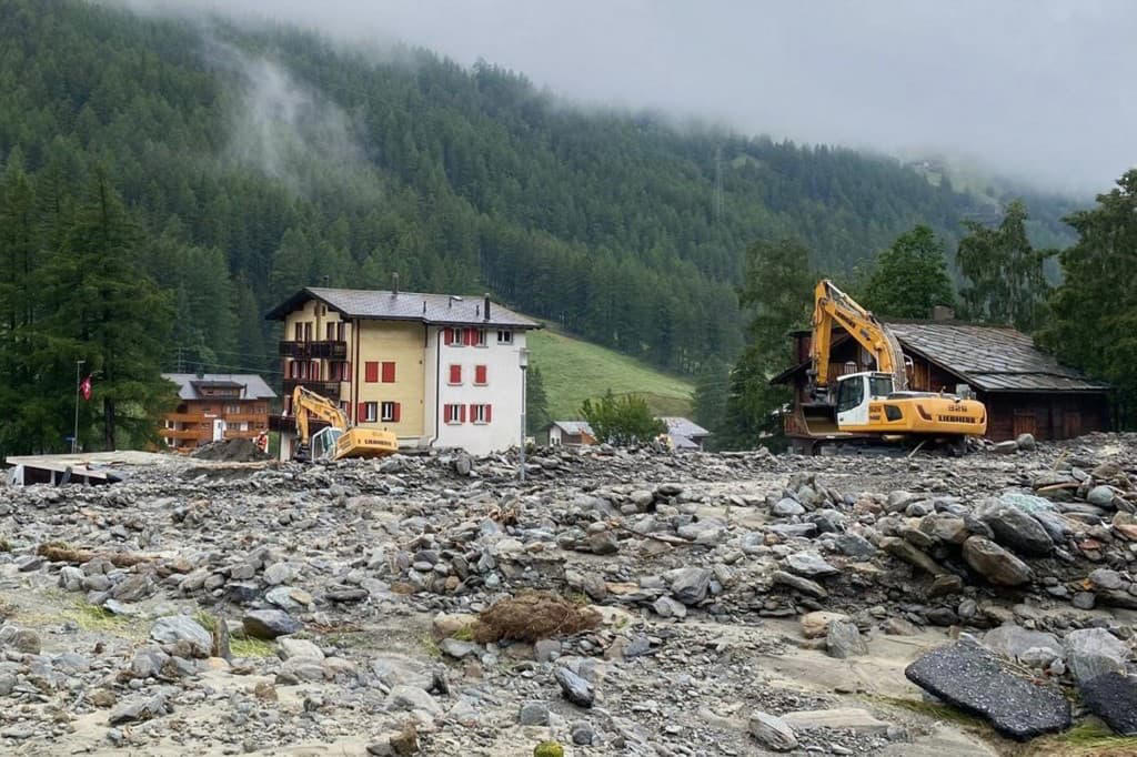suisse: au moins 4 morts et 6 disparus après les graves intempéries