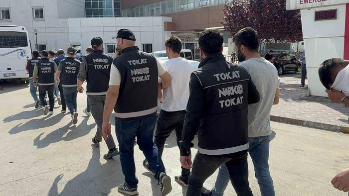 tokat’ta nefes kesen uyuşturucu operasyonu, 130 polis memuru görev aldı