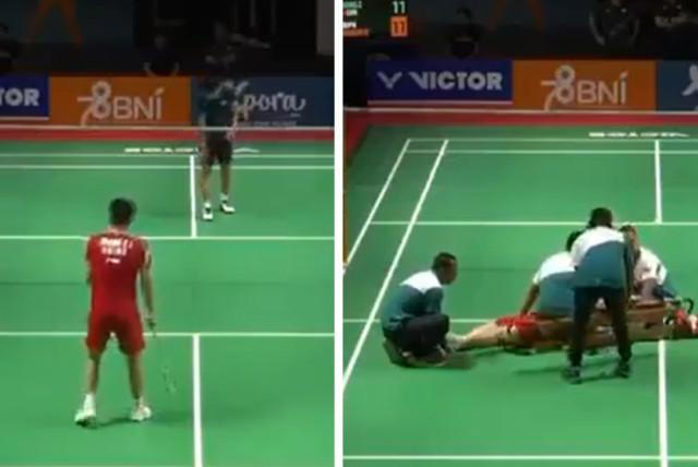 jugador de badminton de apenas 17 años falleció en plena competencia; imágenes sensibles
