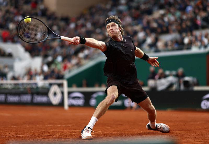 olympics-russian tennis player rublev turns down paris invite, medvedev accepts
