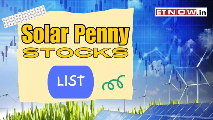 penny solar energy stocks in india with share price - list