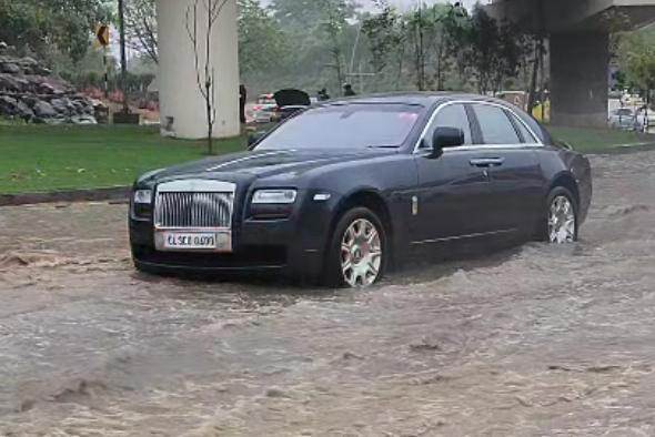 if it’s flooded, forget it – even if you’re in a rolls-royce