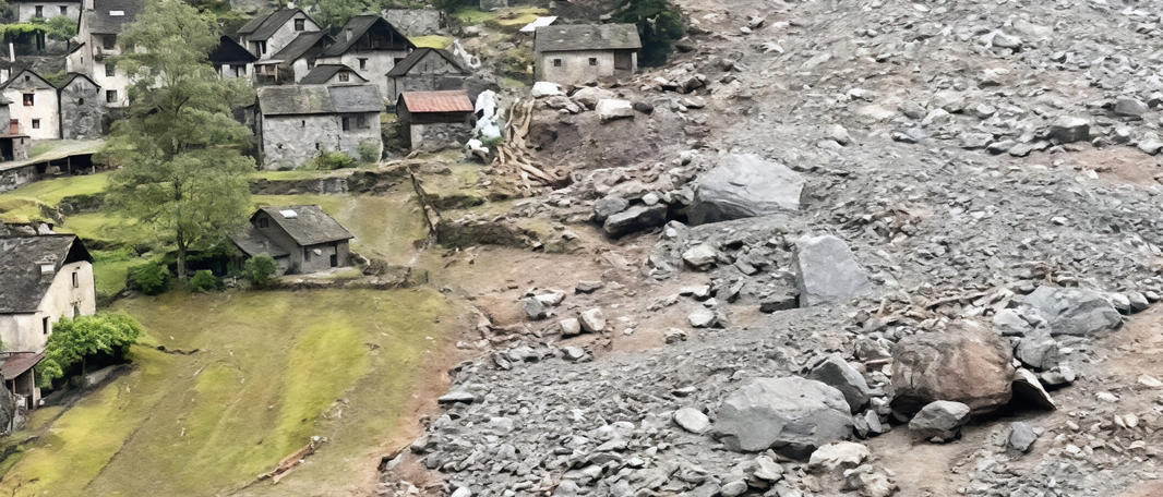disastro in vallemaggia. aiuti da tutta la svizzera