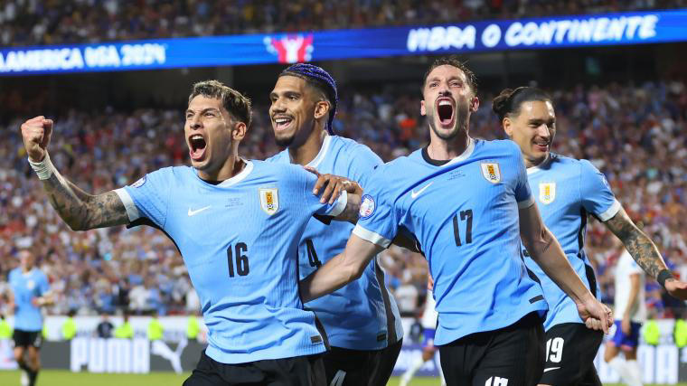 uruguay's controversial offside goal vs. usa: how var confirmed matias olivera opener to doom usmnt at copa america