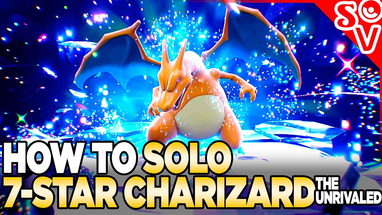 How to SOLO & Farm Charizard The Unrivaled in Pokemon Scarlet and Violet