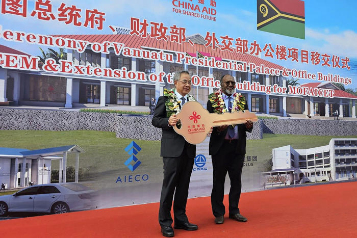 china builds new presidential palace in pacific’s vanuatu