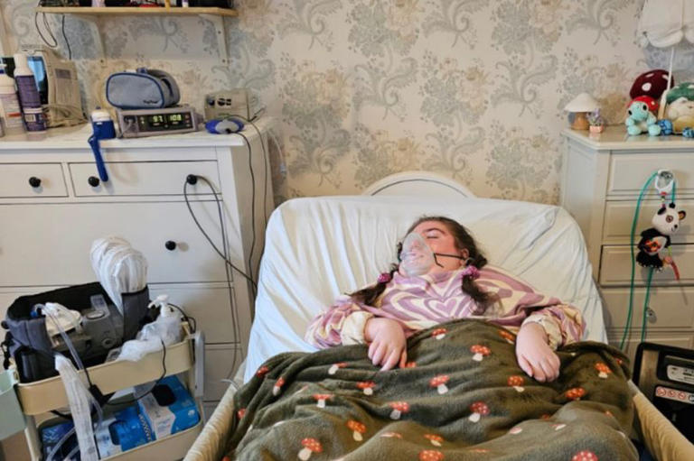 Freya Hunter needs specialist, live saving help but without her care team she cannot travel to a hospital outside her health board area