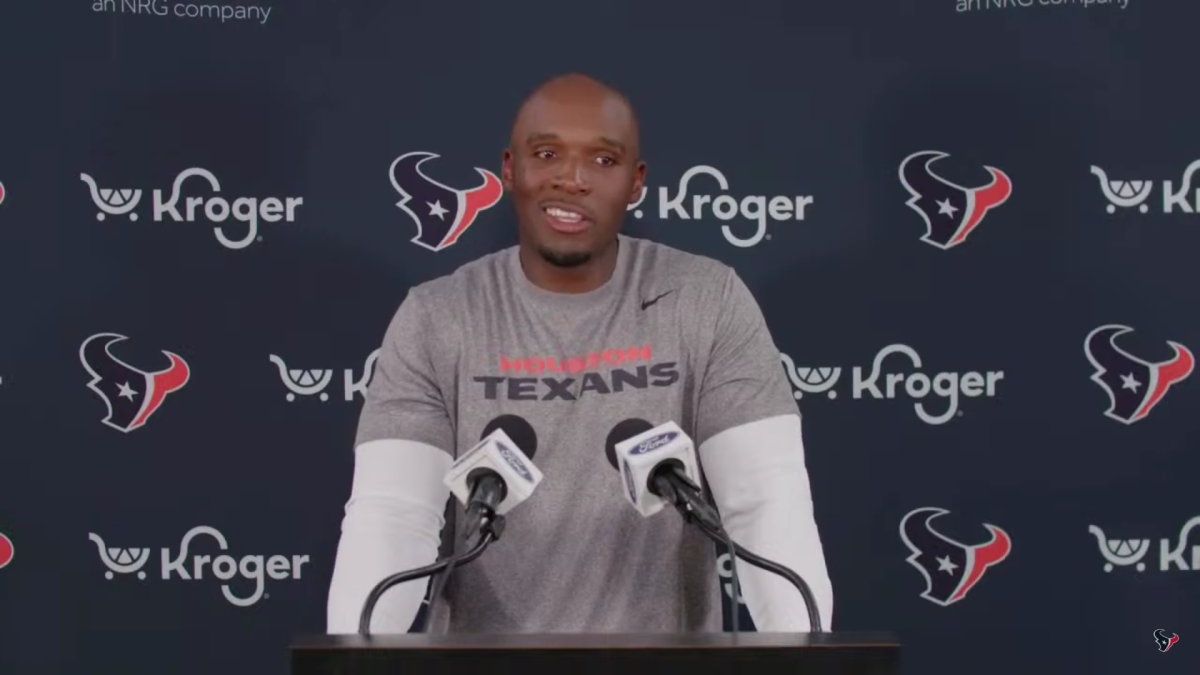 Houston Texans Head Coach DeMeco Ryans Is Laying Out Very Realistic ...