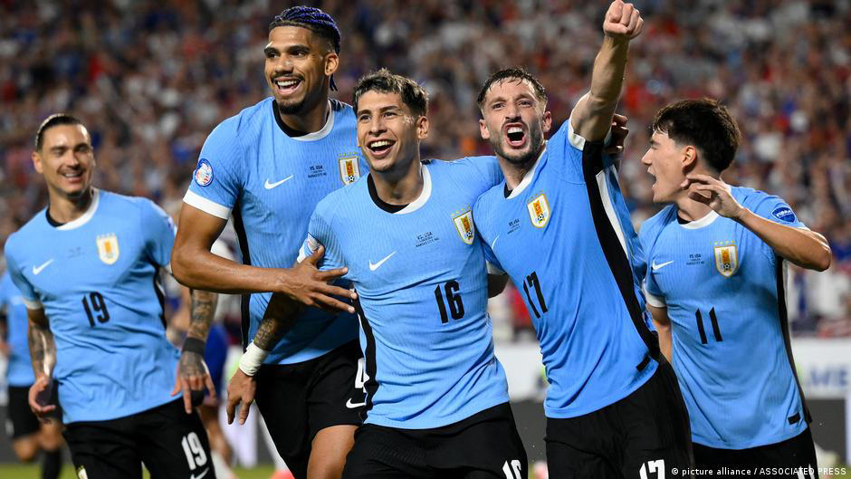 uruguay elimina al anfitrión ee.uu. en la copa américa