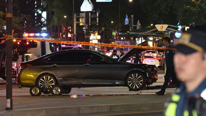 seoul: autofahrer erfasst passanten - mindestens neun tote