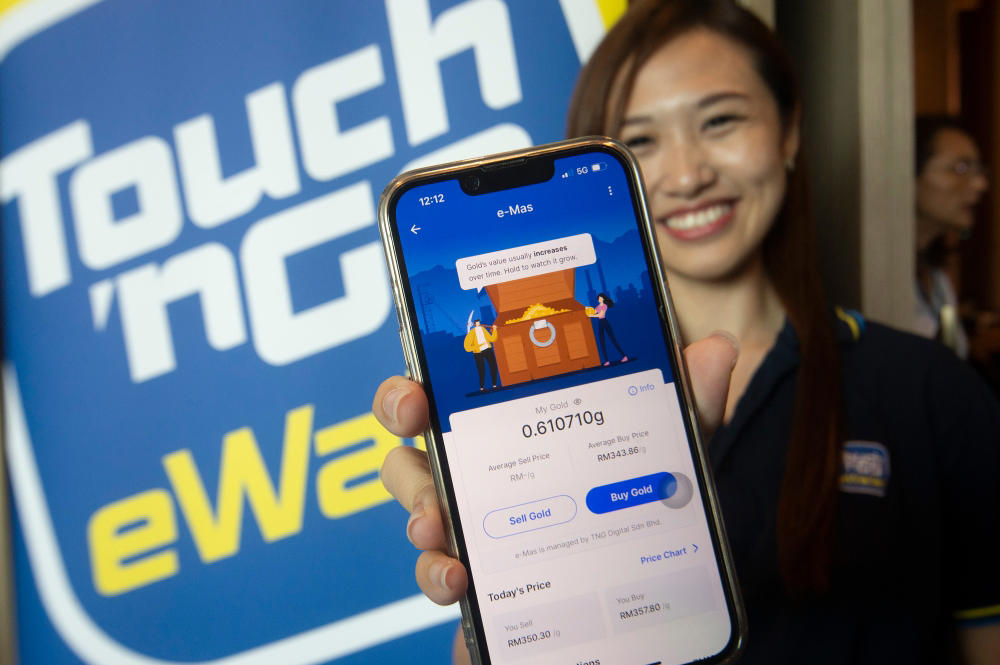 now you can invest in digital gold from just rm10 with your tng ewallet