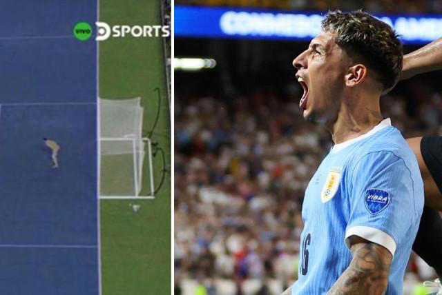 video | otro escándalo arbitral en la copa américa: ¿había fuera de juego en el gol de uruguay contra estados unidos?