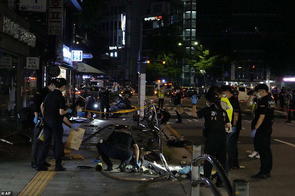 Nine People Killed In South Korea As Car Ploughs Into Crowds Of People