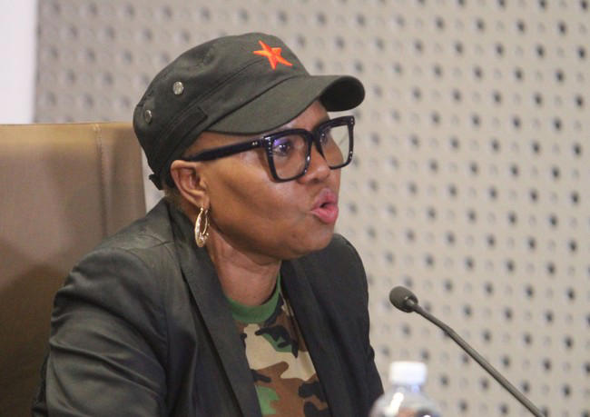 no hard feelings: former minister lindiwe zulu says she’s happy where she is, but remains available to serve south africans