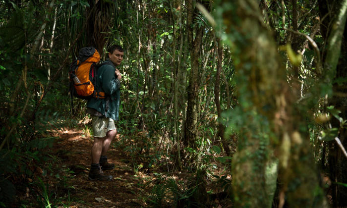 loop track review – no escape for tormented hiker on horror trek to creature-feature hell