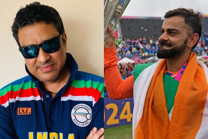 sanjay manjrekar slammed for not mentioning virat kohli’s name in t20 world cup post