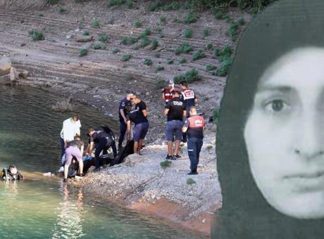 gölette boğulan anne ve 2 çocuğunun cenazeleri sudan çıkarıldı