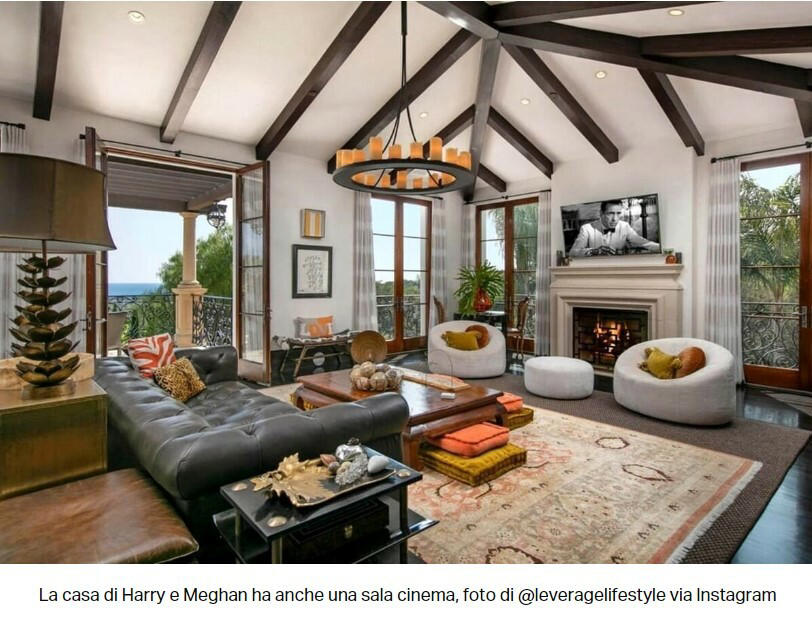 harry e meghan, dentro la villa da 14 milioni a montecito. l'agente immobiliare: «ecco quanto costa mantenerla»
