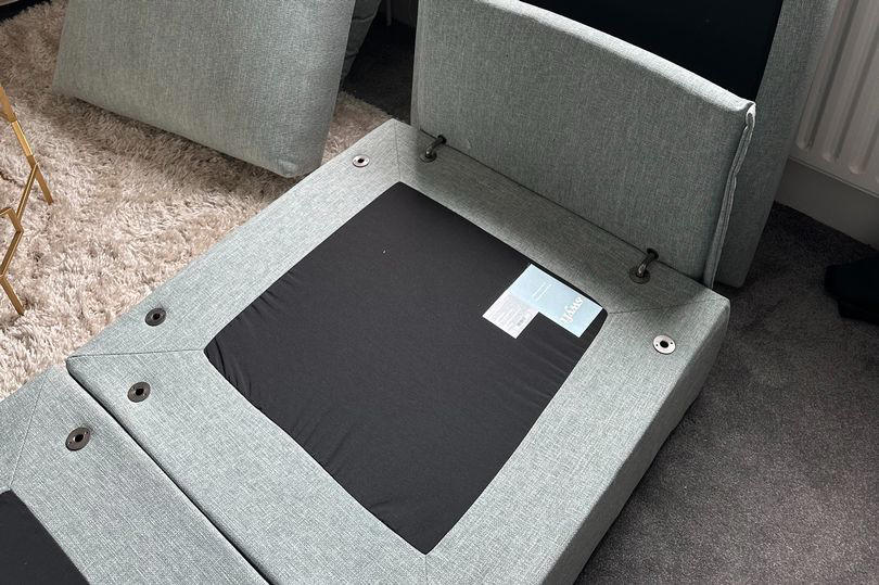 'i ordered a sofa in a box – it fit through my small front door and took 3 minutes to assemble'