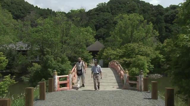 線状降水帯による浸水被害から10カ月 福島県唯一の国宝・白水阿弥陀堂 庭園の観覧を再開