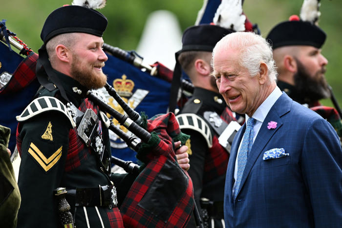 king charles welcomed to scotland in ancient ceremony