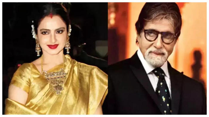trivia tuesday: did you know rekha was the voice behind many actresses in amitabh bachchan films?
