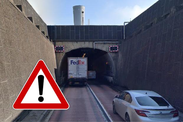 Two Miles Of Congestion As Dartford Tunnel Is Closed After Two-car Crash