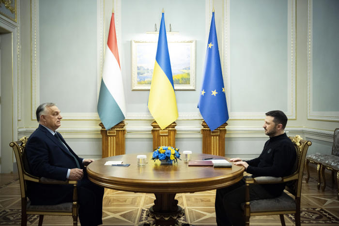 orbán está en ucrania en 1ra visita de principal aliado de rusia en ue desde el inicio de la guerra