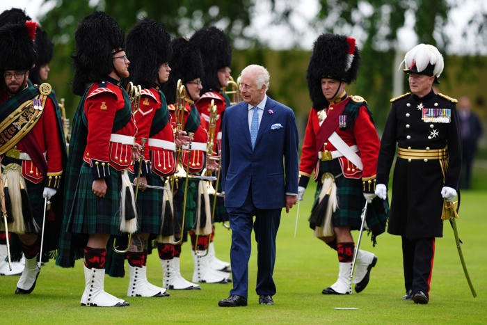 king charles welcomed to scotland in ancient ceremony