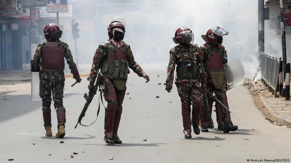kenya see fresh protests with police out in force