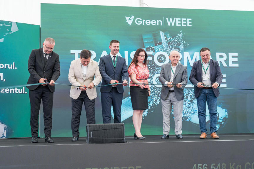 electric and electronic waste recycler greenweee inaugurates third plant in buzău