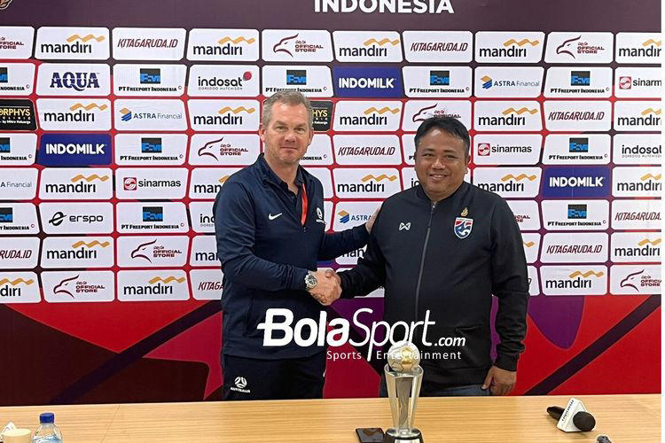asean cup u-16 2024 - ucapan terima kasih pelatih thailand ke indonesia usai tangani anak asuhnya yang cedera kepala dengan cepat