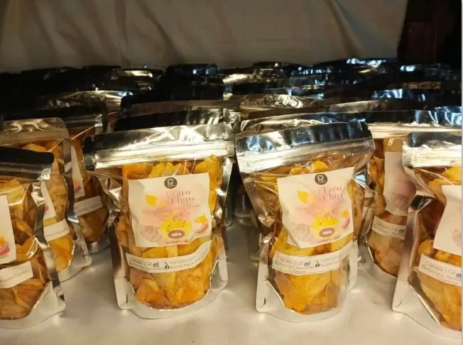 tale of crispy success: cotabato students’ fave taro chips now boarding for manila