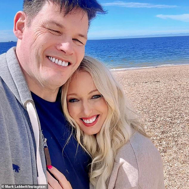 tearful hayley palmer, 42, says she's having counselling for 'betrayal trauma' after having 'flashbacks' following her split from the chase's mark labbett, 59, - as she reveals the one painful thing he did after the split