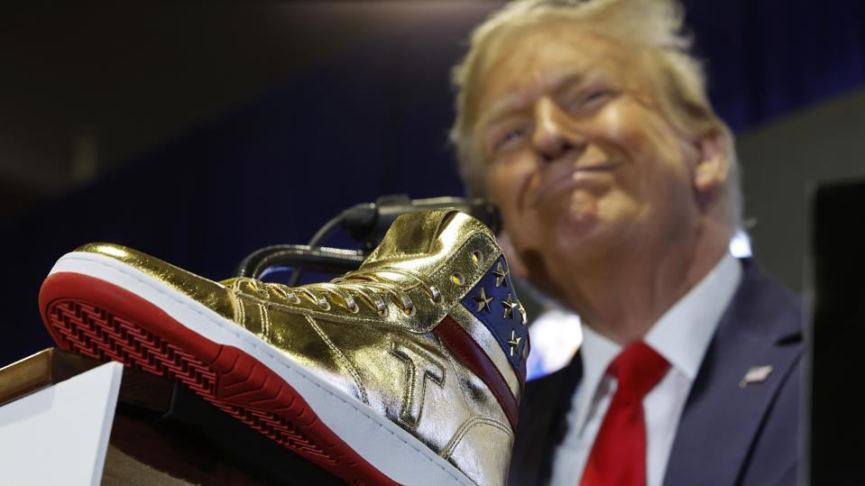 makers of trump sneakers seek millions in damages from counterfeit sellers in federal suit