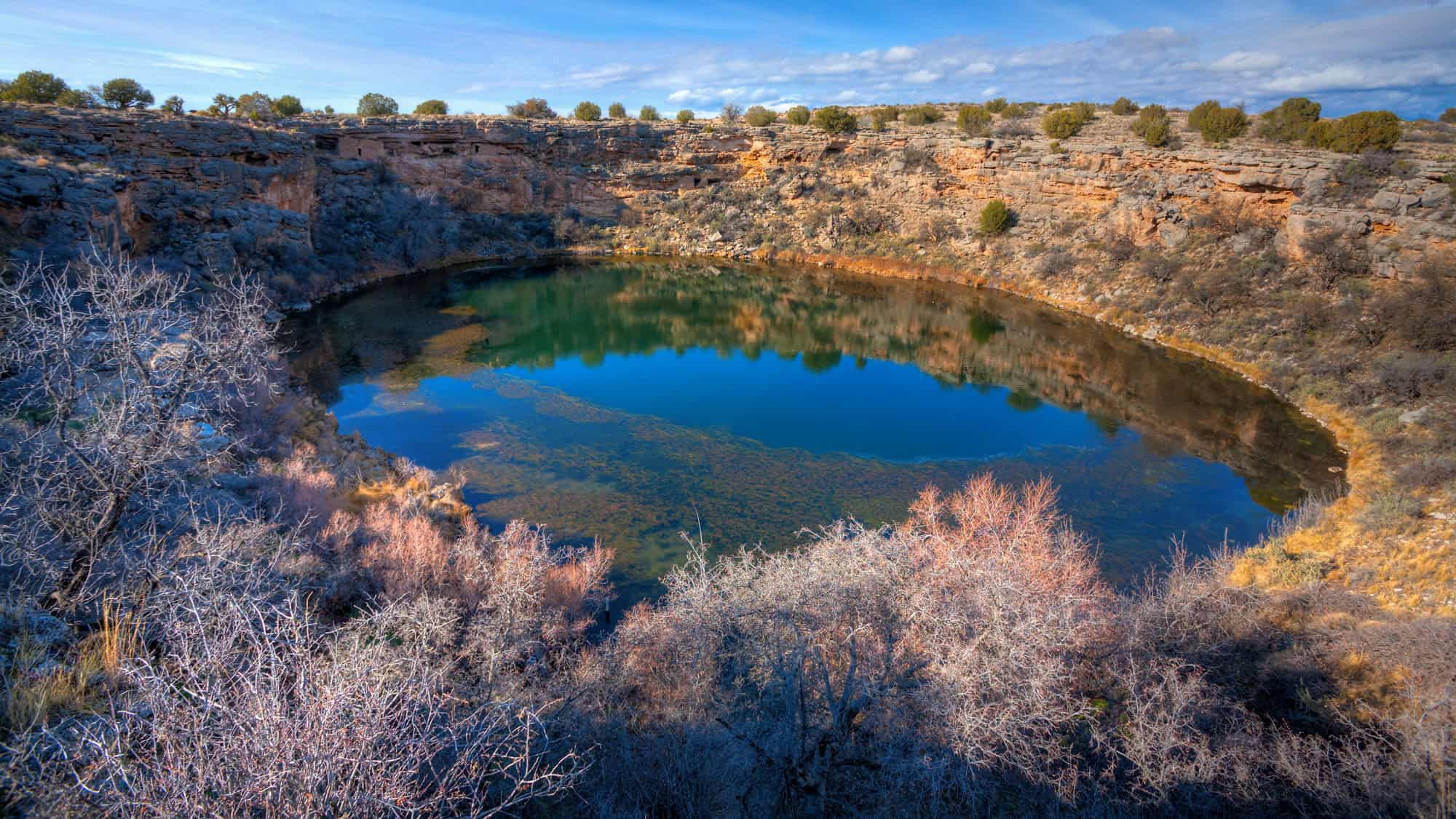 <p>Montezuma Well might look like an oasis, but it’s actually a watery tomb. The well’s tranquillity is disrupted by <strong>high levels of arsenic in the water</strong>, a lovely gift from the surrounding limestone. So swimming here is like signing up for a toxic bath. </p> <p>The steep, slippery banks also make escaping the water a feat for mountain goats. And hidden underwater caves and sudden drop-offs can disorient even the most seasoned daredevils. Oh, and let’s not forget the leeches—nature’s little party favors just waiting to latch onto unsuspecting swimmers. This is one “well” you don’t want to wish upon.</p>
