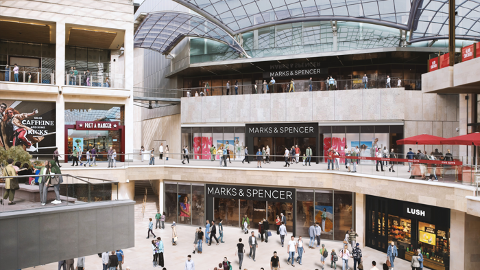m&s to return to city centre with large £21m store