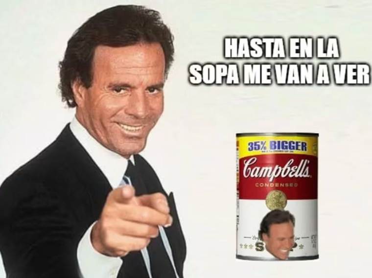 Los memes de Julio Iglesias