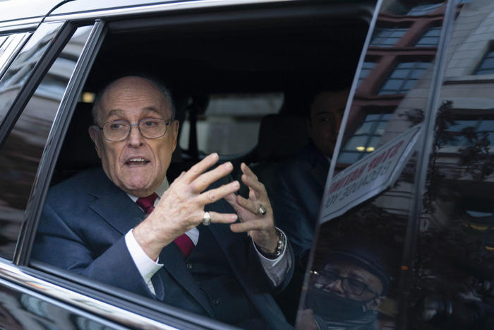 giuliani is disbarred in new york as court finds he repeatedly lied about trump's 2020 election loss