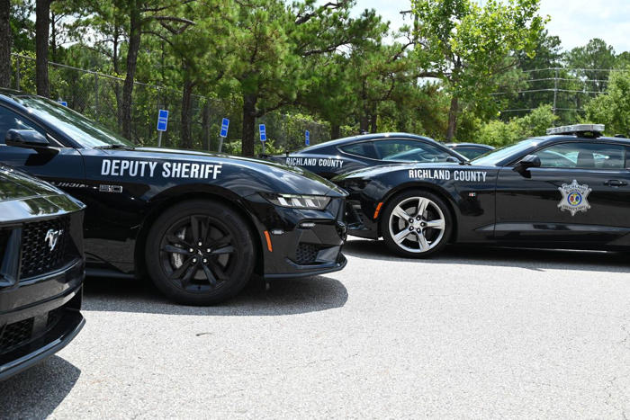 a south carolina sheriff just bought his department a fleet of 2024 ford mustang gts