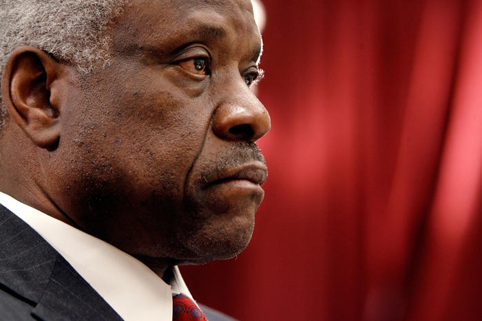 clarence thomas warns of 'danger' after supreme court decision